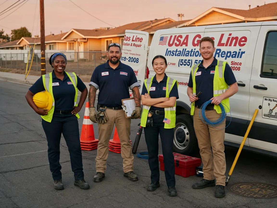 Gas Line Installation company in Scarville, IA