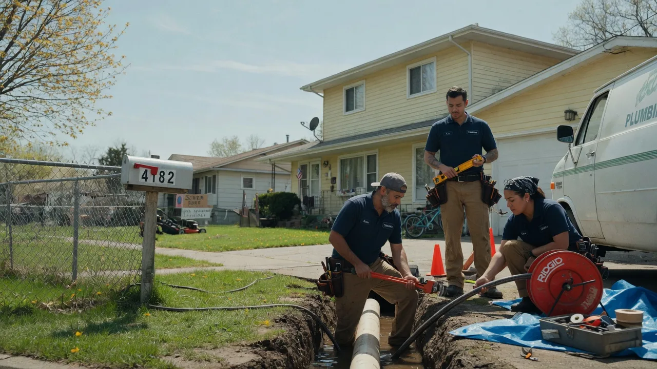 Gas Line Repair in Scarville, IA near me